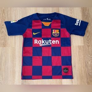 Nike Kids Barcelona Messi Jersey